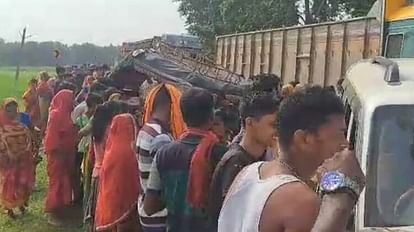 Bihar News: In Madhepura Four including son-daughter and mother died in a road accident; Scorpio hit on SH-58