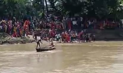 Bagmati Boat Tragedy: accident today in Muzaffarpur, many children missing in Bagmati river, KK Pathak news