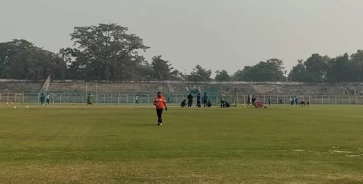 Match Practice At Moinul Haque Stadium Bihar Vs Mumbai Ranji Trophy Elite Group Match 4771