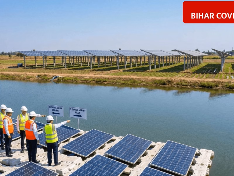 Bihar Solar Energy Push: Energy Minister Directs Development of Floating and Raised Projects Across State