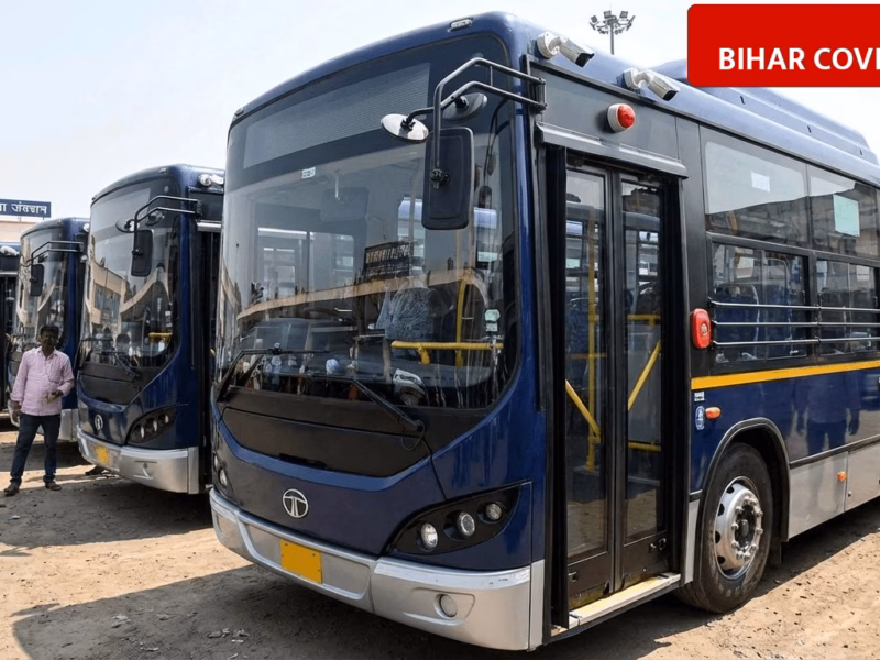 BSRTC New Deluxe Buses: 32 high-tech buses arrive in Patna with panic buttons and cameras