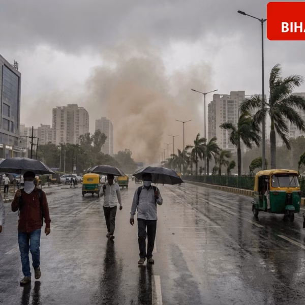 Delhi-NCR Weather Update: Rain and Dust Storm Bring Temperature Down, IMD Predicts More Rainfall