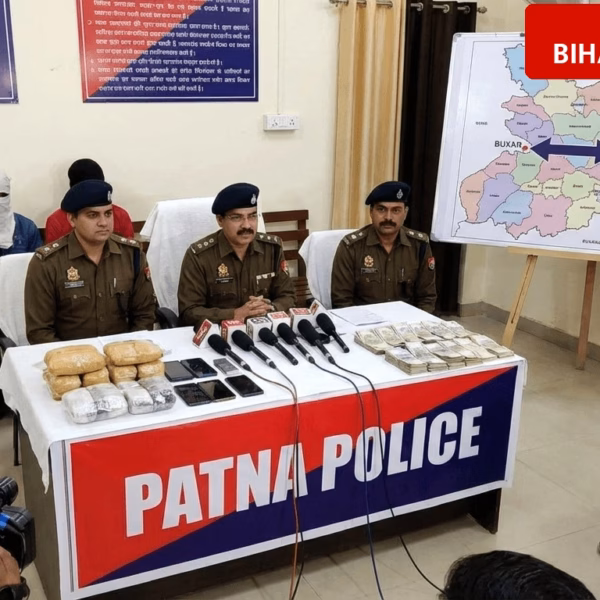 Patna Police Bust Major Drug Syndicate with Buxar Links, Three Arrested